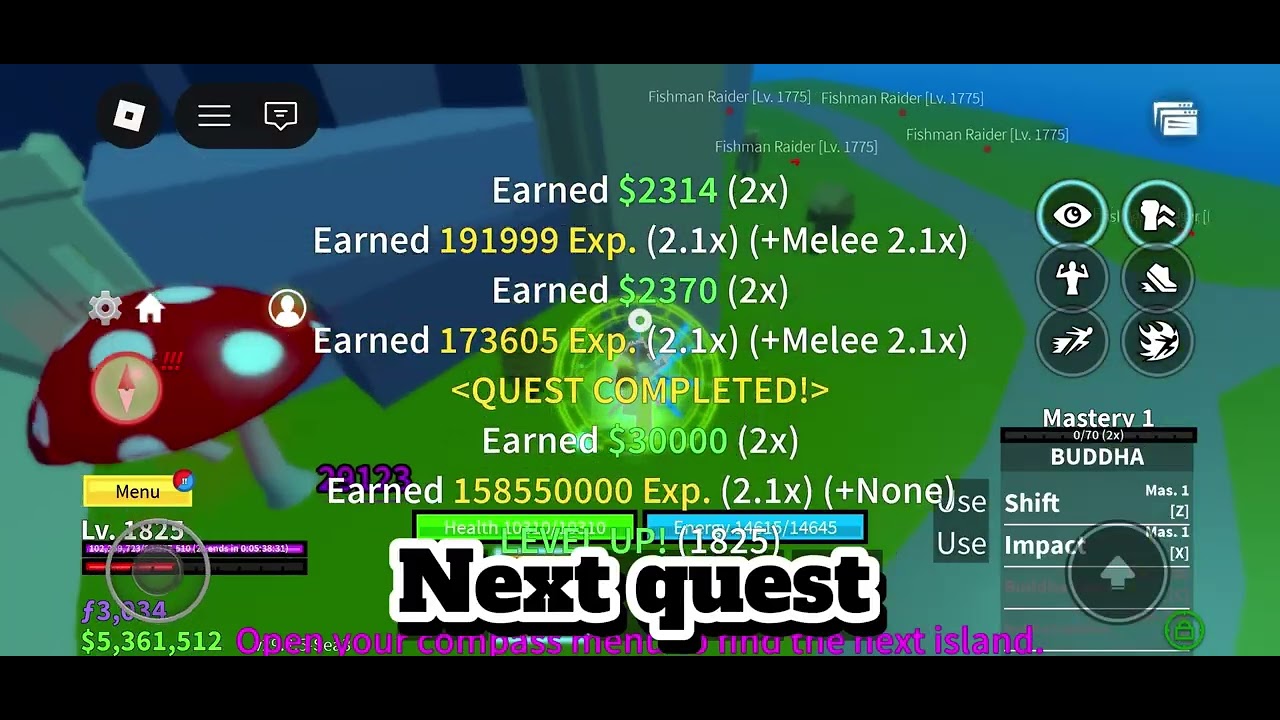 Blox fruits noob to pro part 2 (Alt account)