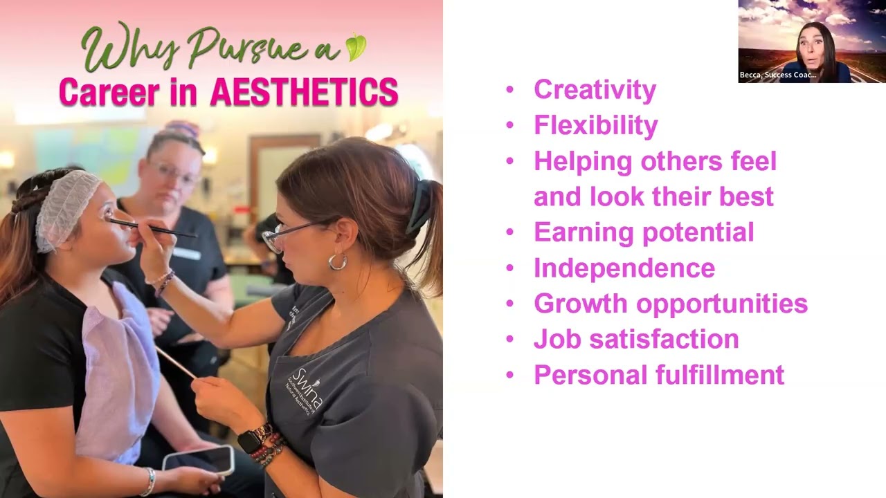 Why Pursue a Career in Aesthetics