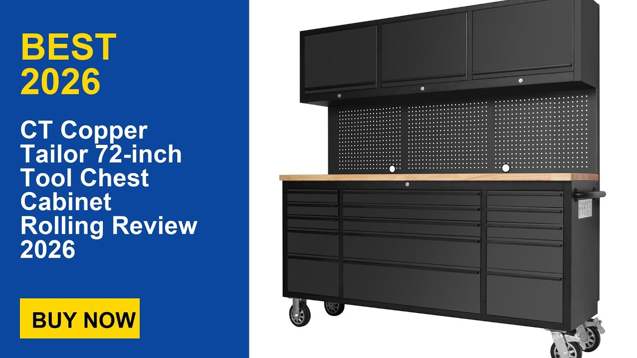 CT Copper Tailor 72-inch Tool Chest Cabinet Rolling Review 2026