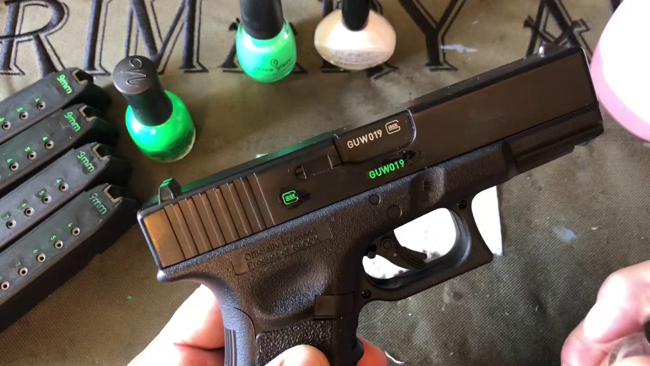 DIY: Color fill the engravings on your firearm