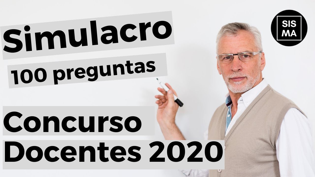 Simulacro 100 preguntas explicadas [Preparación Concurso Docentes 2022]