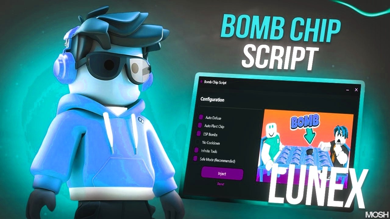 Roblox Bomb Chip Script *NO KEY* - UNLOCK SKINS, FREE GAMEPASSES, AUTO WIN