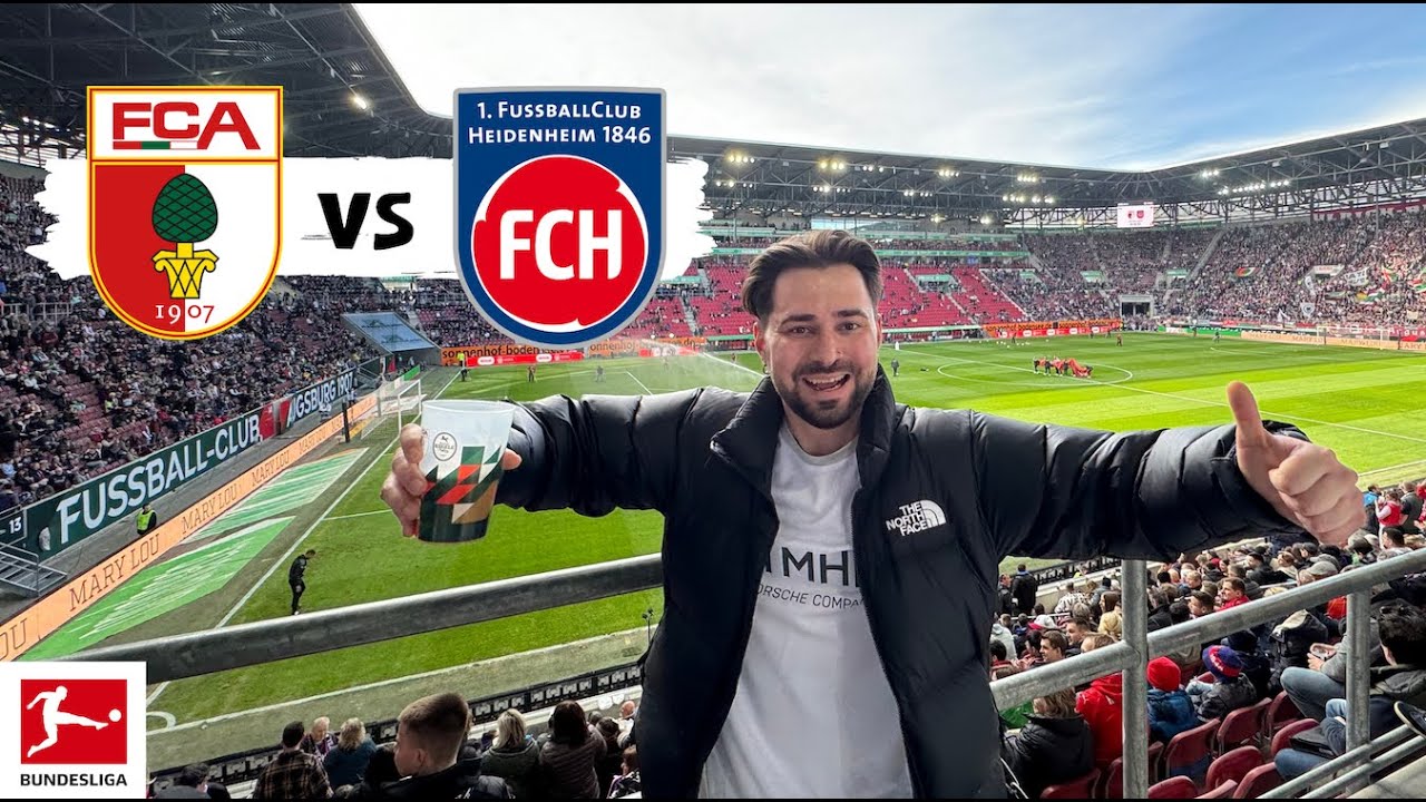 FC AUGSBURG vs. 1. FC HEIDENHEIM - Stadionvlog ⚪️🔴🔵 & Tour durch die City ⚽️💯☀️ | S7EVEN