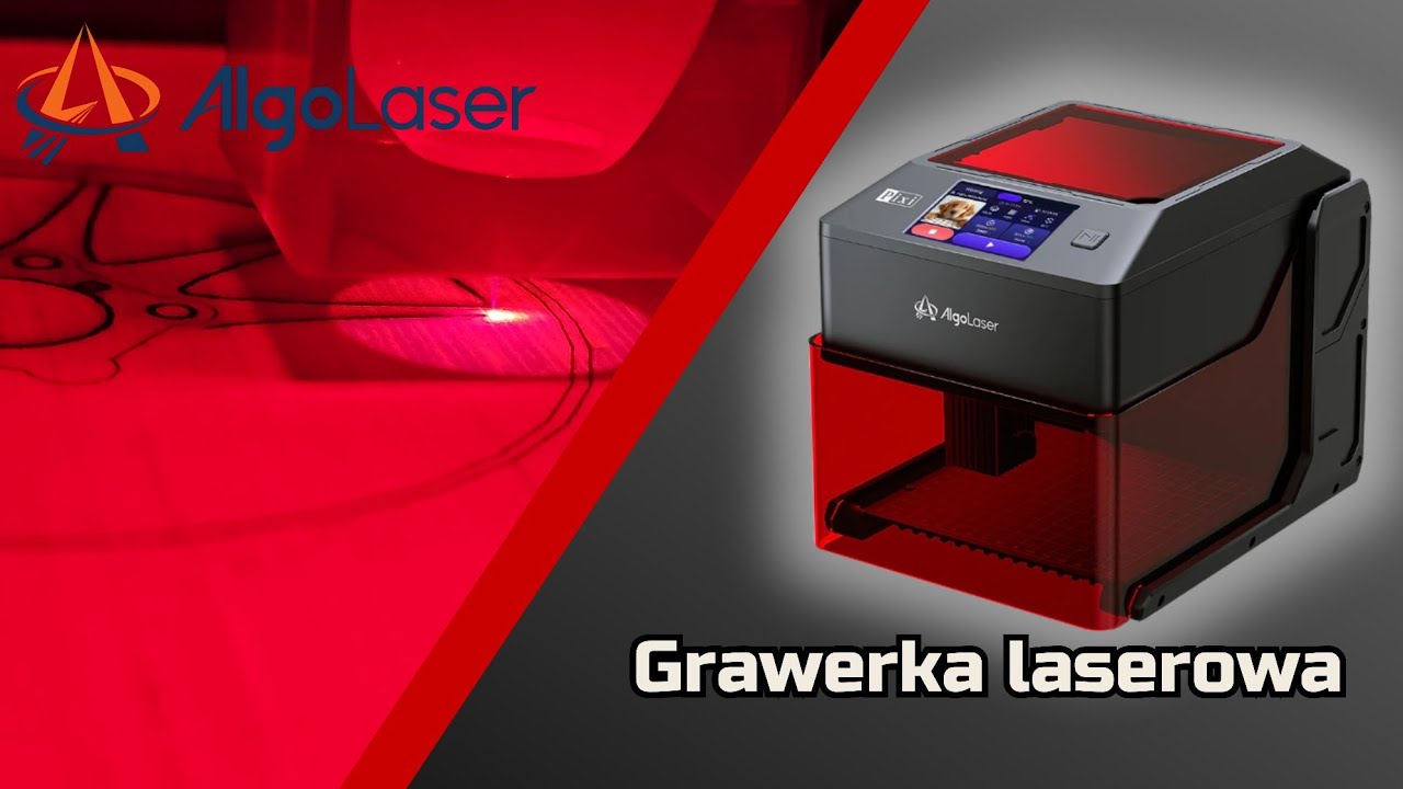 Grawerka laserowa AlgoLaser Pixi 10W | Łatwe wycinanie i grawerowanie!