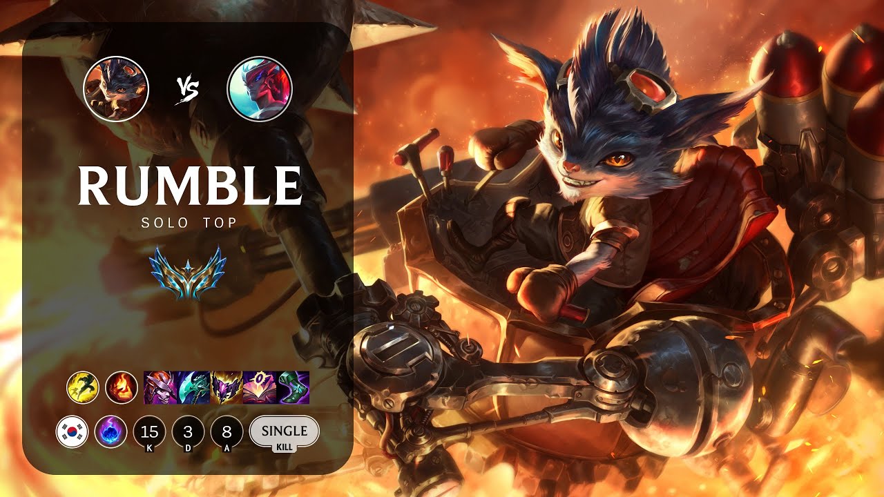 Rumble Top vs Yone - KR Challenger Patch 13.16