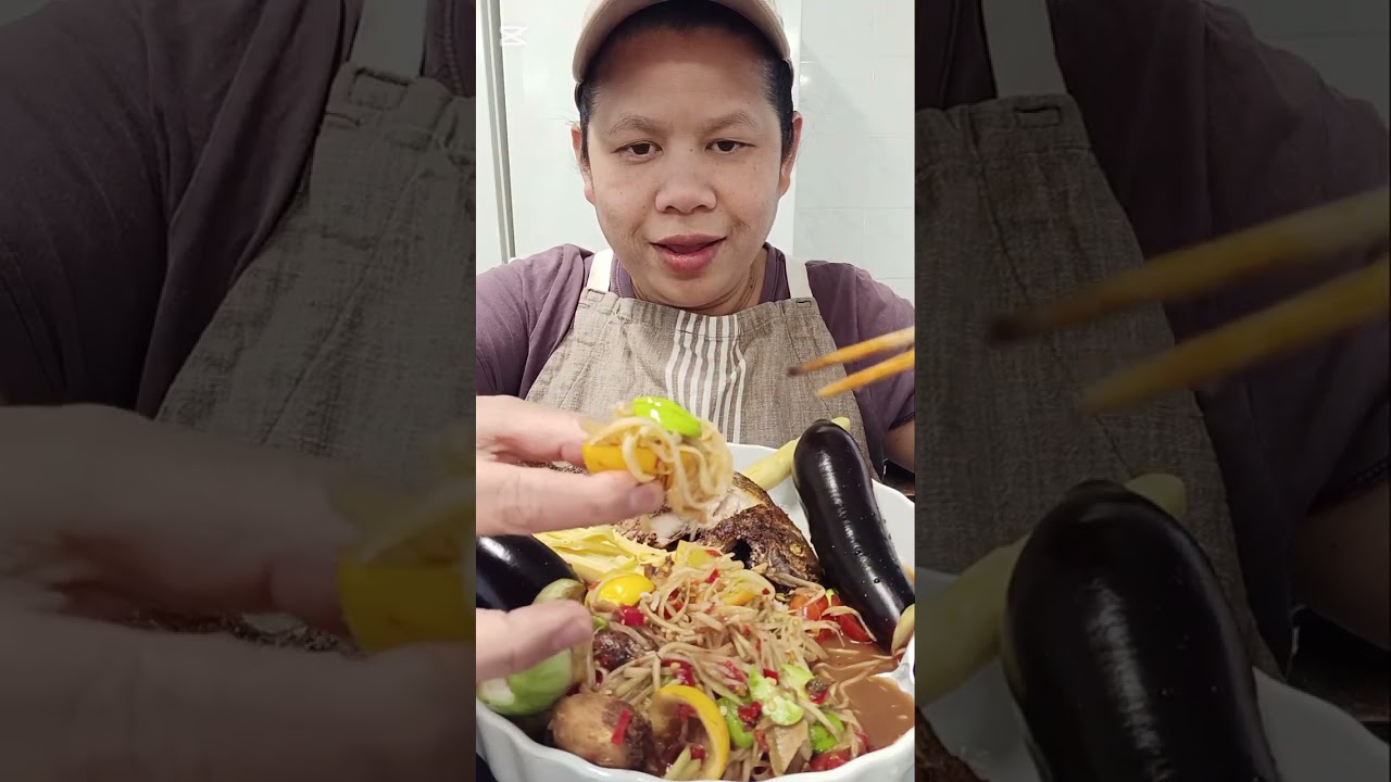 แนวแซ่บๆ วันหยุด #ส้มตำกับปลาอบ