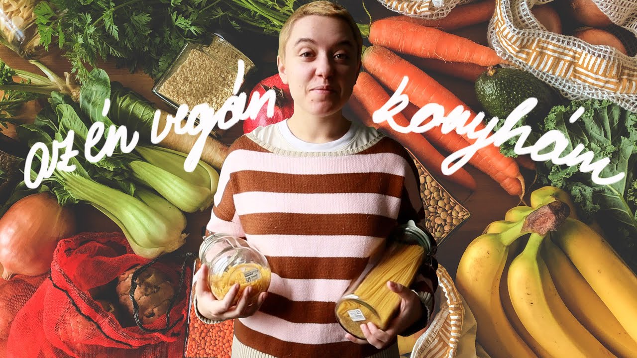 A vegánok nem (csak) füvet esznek - low waste & vegán kitchen tour