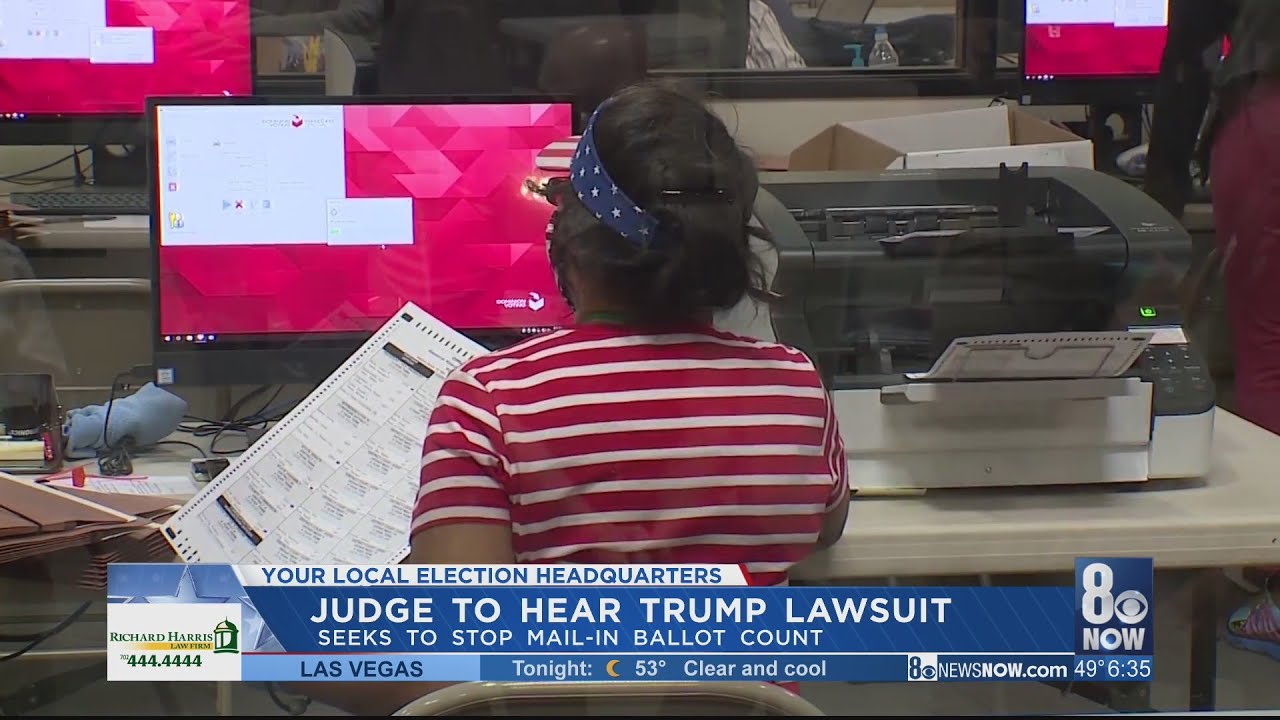 Trump files election lawsuit against Nevada