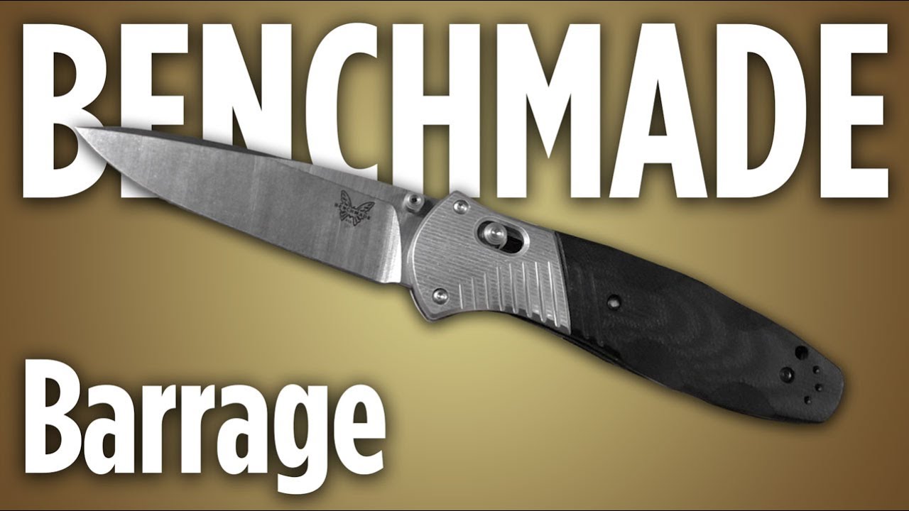 Benchmade Barrage & Mini Barrage Knife Review