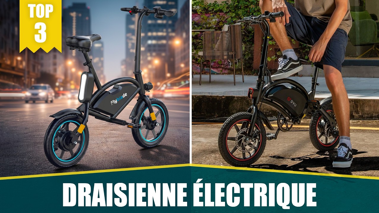 MEILLEURES DRAISIENNES ÉLECTRIQUES – TOP 3 COMPARATIF
