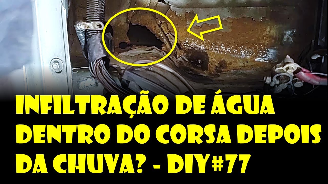 Água Entrando no Corsa no Lado do Passageiro? Resolva Já! | Dr. Corsa