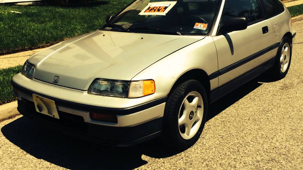 1989 crx si  HD 720p