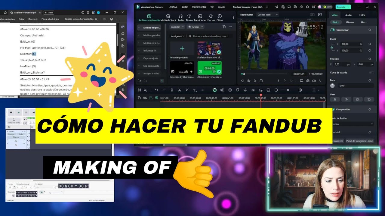 TRUCOS para hacer FANDUBS de manera sencilla - ¡TE ENSEÑO mi SETUP!