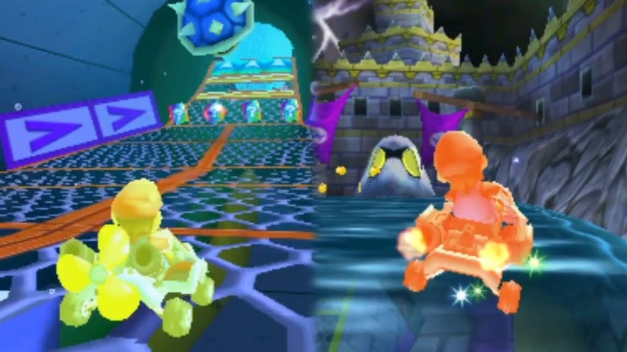 Mario Kart 7 - Back for Some More 50cc Mario Bagging Highlights