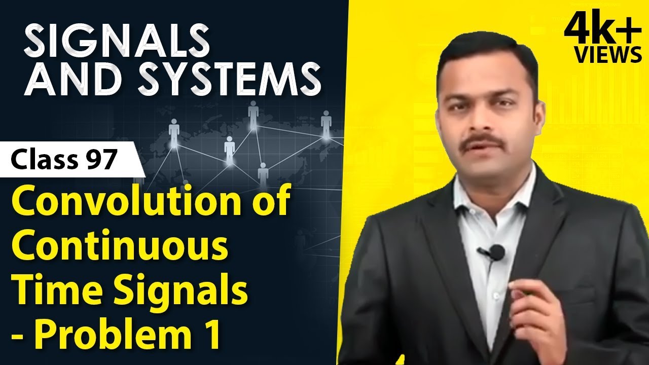 Convolution of Continuous Time Signals (Problems) - Time Domain Analysis - Signals and Systems