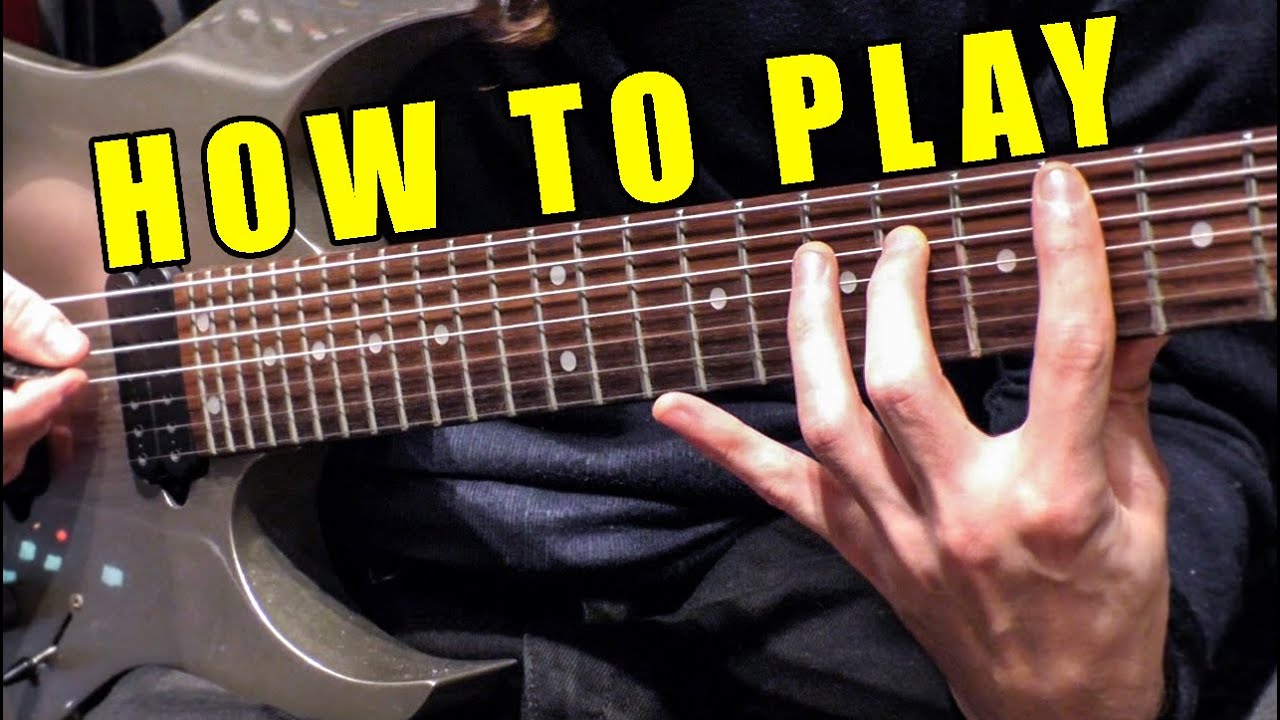 How To Play Hello (metal cover by Leo Moracchioli)
