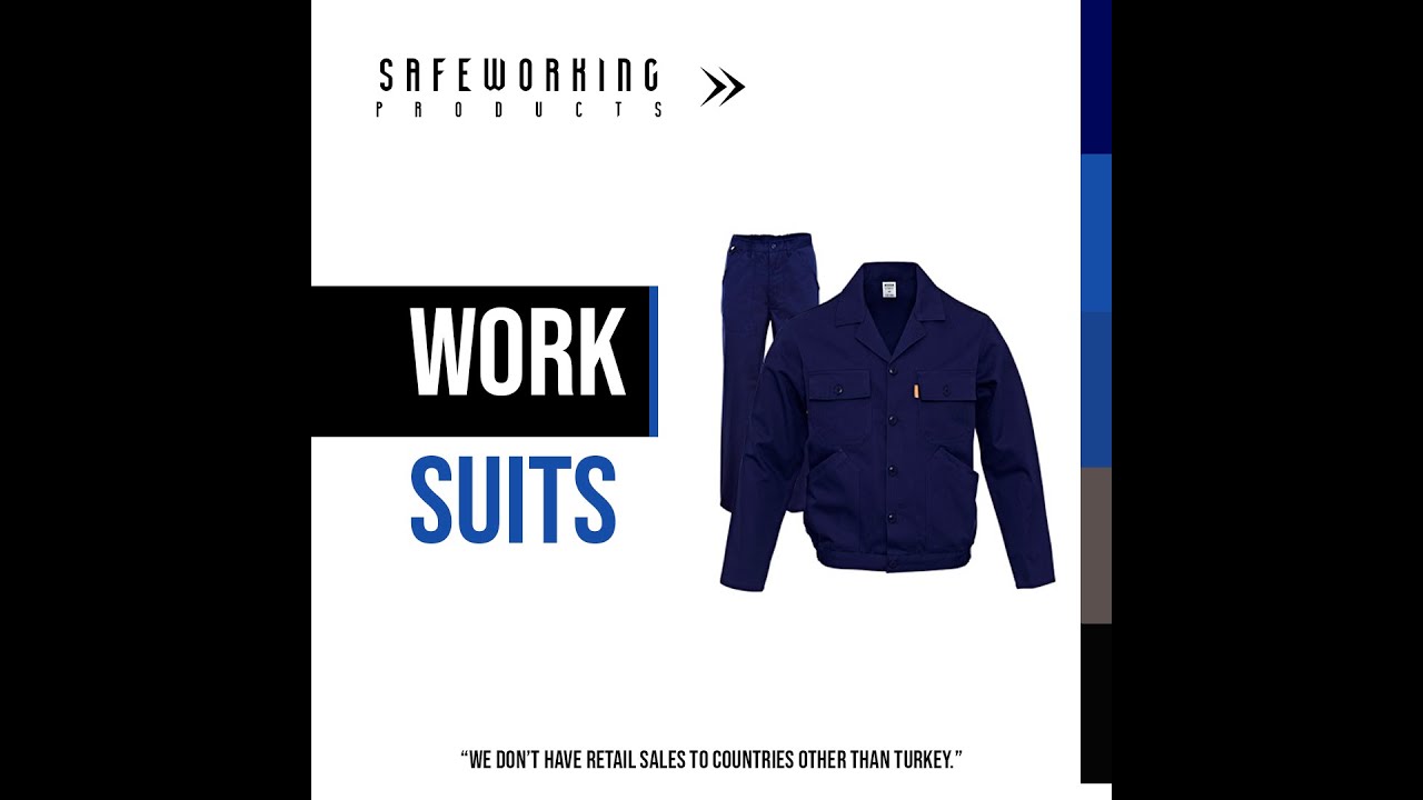 Work Suits // General Workwear // Safe Working Products