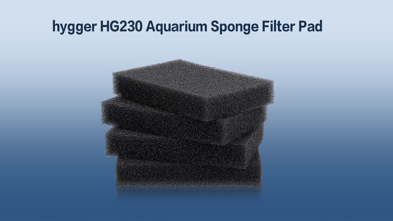 hygger HG230 Aquarium Sponge Filter Media