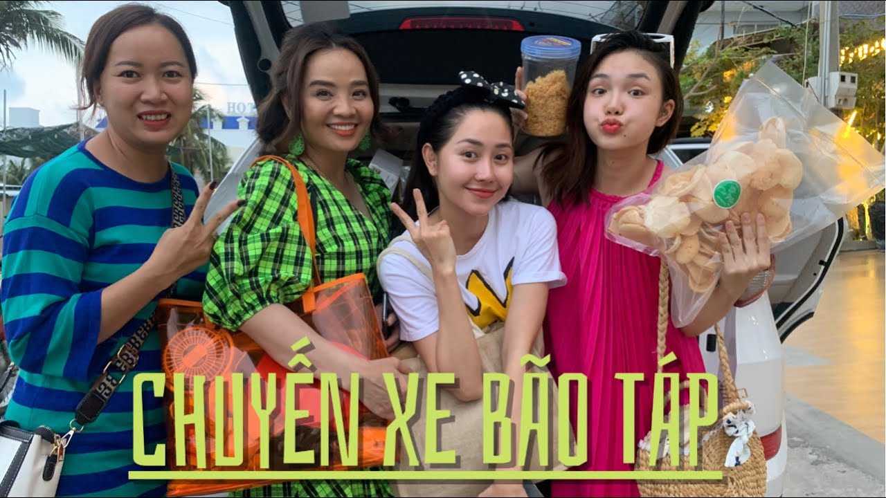 Chuyến xe bão táp ngập đồ ăn của gia đình bà Màu, gái út Yeye Nhật Hạ
