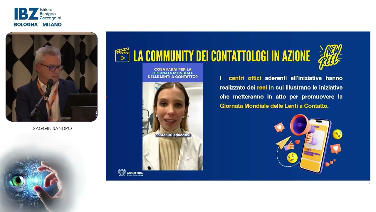 Relatore Saggin Sandro | XXVI Congresso Interdisciplinare IBZ - Bologna 9 e 10 Marzo 2025