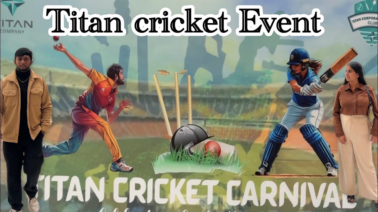 Titan cricket event | Cricket event | Kannada vlog |preparations for event |