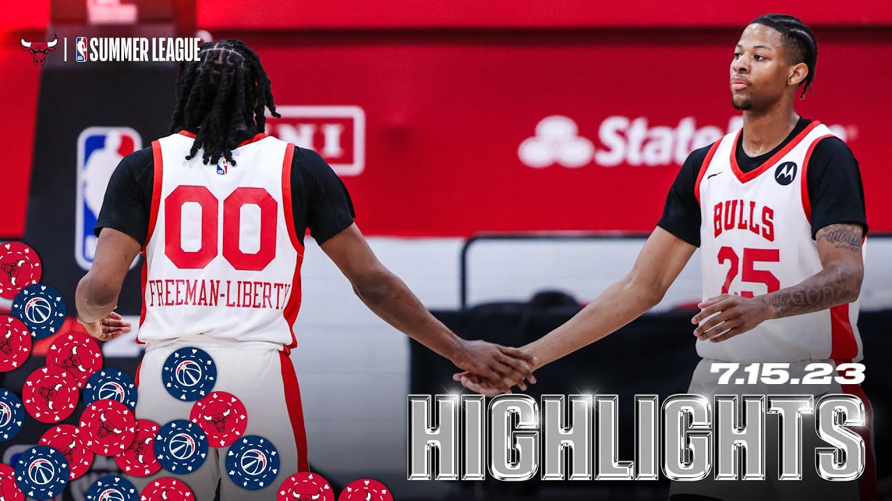 SUMMER LEAGUE HIGHLIGHTS: Chicago Bulls defeat the Wizards 90-85