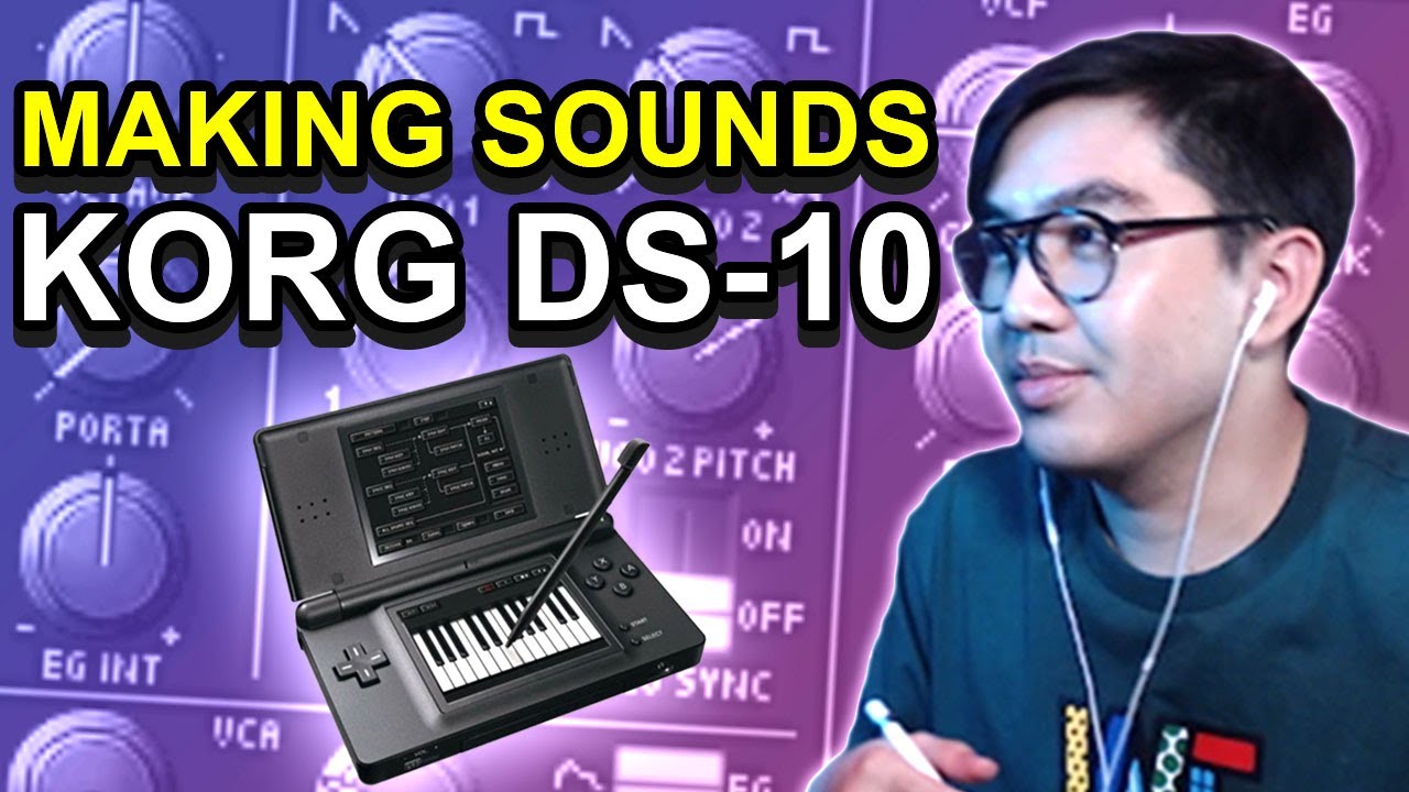 Making sounds with KORG DS-10