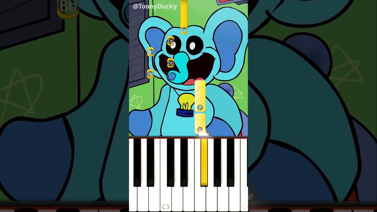 SLAP MEME - POPPY PLAYTIME CHAPTER 3 [Piano Tutorial]
