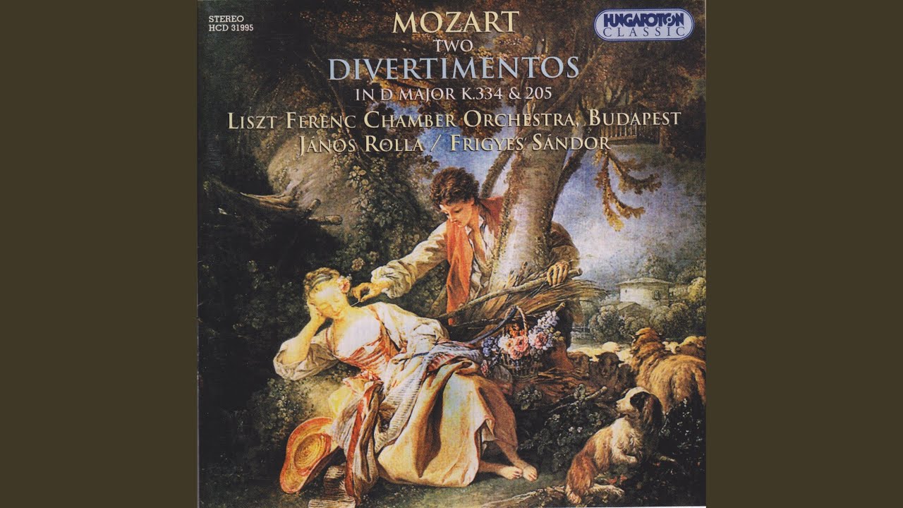 Divertimento No. 17 in D major K. 334 - VI. Rondo. Allegro