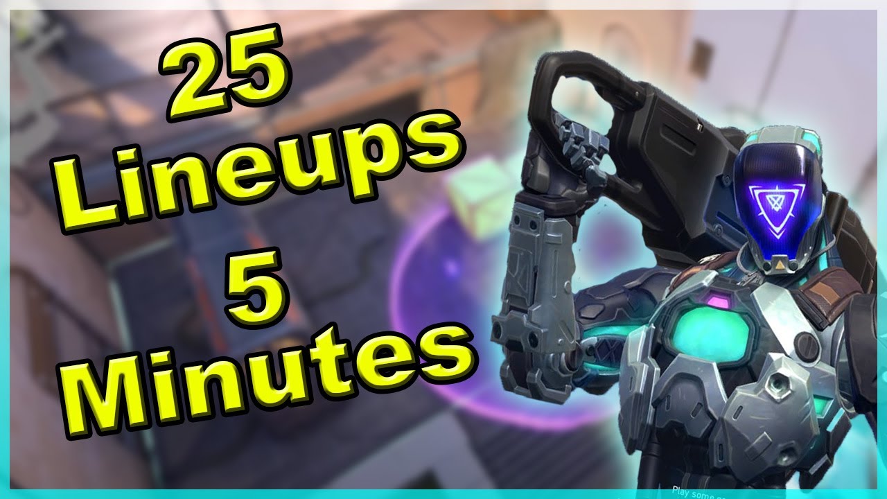 Easy Post Plant Kay/o Lineups on Every Map [Haven, Split, Icebox, Bind, Breeze and Ascent]