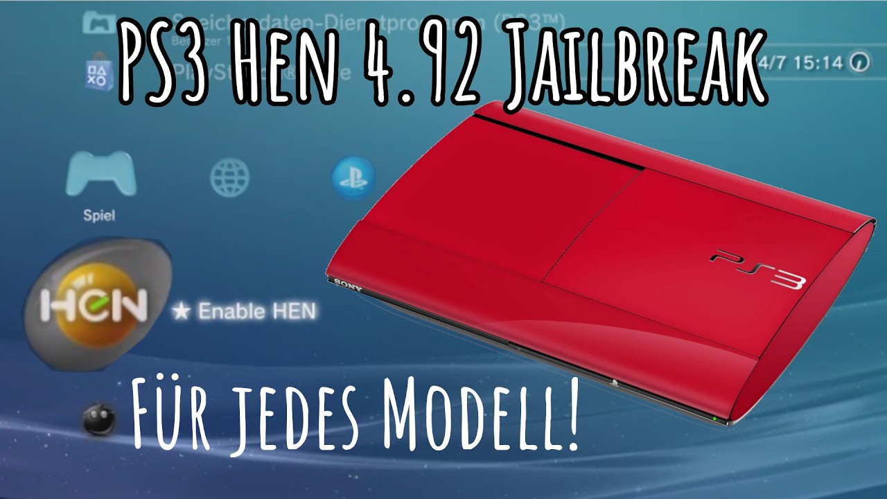 PS3 HEN/Jailbreak Installation 4.92 für jedes Modell | Ultimative Anleitung!