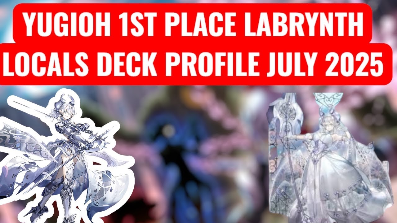 YUGIOH 1ST PLACE LABRYNTH LOCALS DECK PROFILE JULY 2025 #yugioh #yugiohtcg #yugiohmasterduel