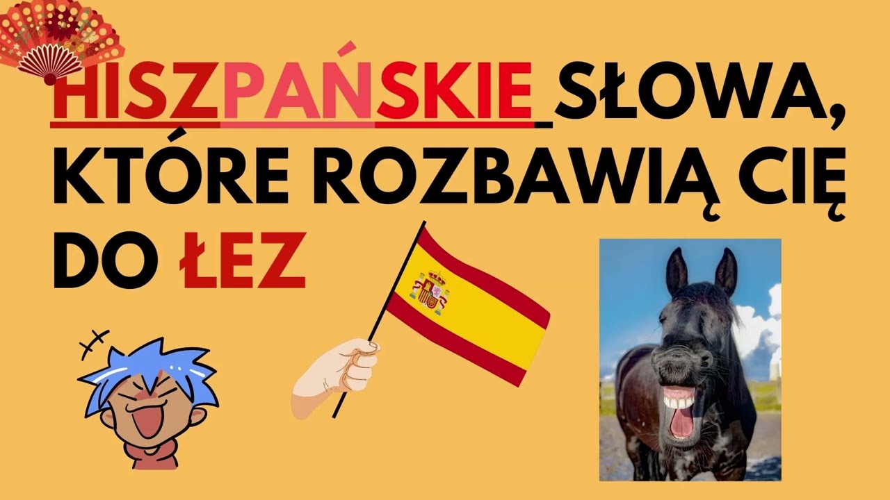 😲HISZPAŃSKIE SŁOWA, KTÓRE ROZBAWIĄ CIĘ DO ŁEZ🤣 🤣 🤣