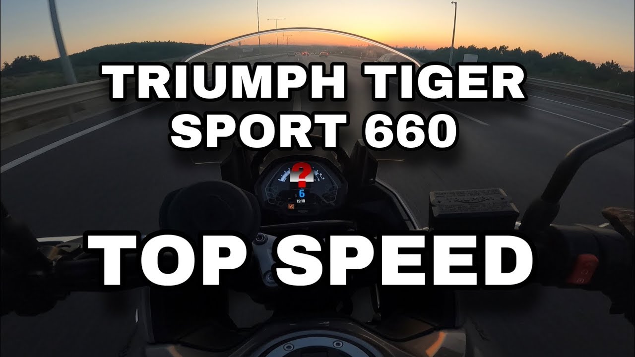 TRİUMPH TİGER SPORT 660 TOP SPEED & ACCELERATION