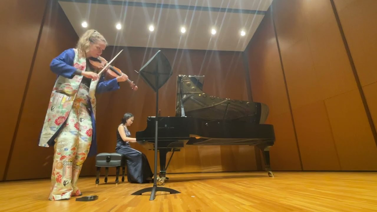 Schumann: Violin Sonata No. 2 Op.121 – I (Live, Kanazawa)シューマン：ヴァイオリン・ソナタ第2番 作品121 第1楽章（ライブ／金沢）