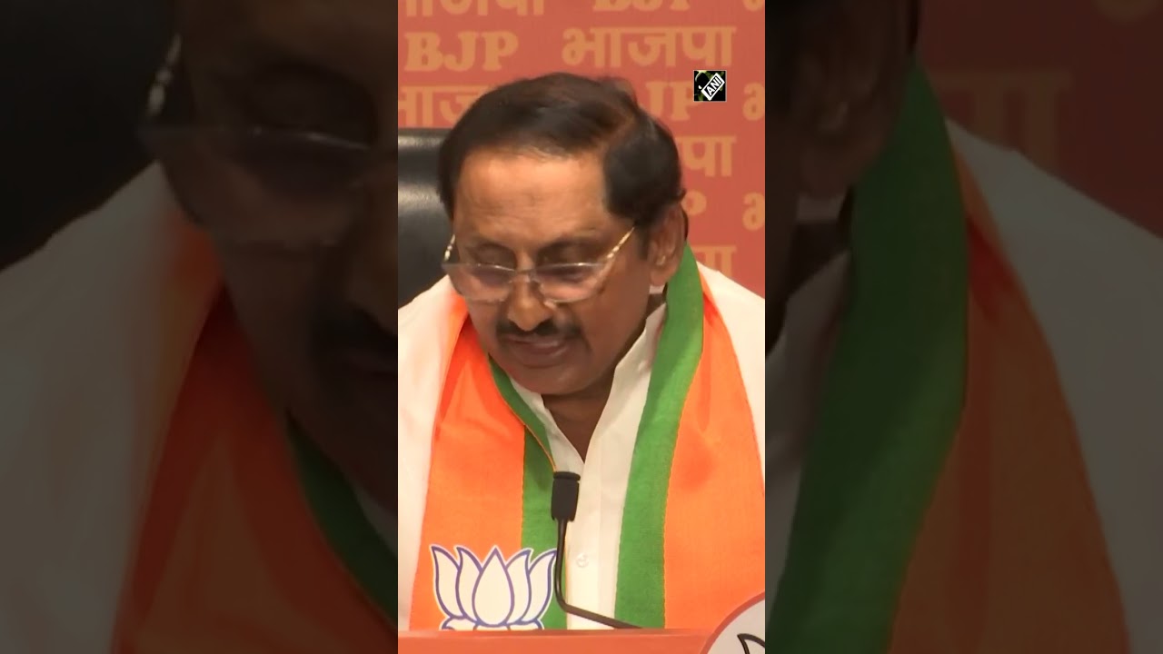 Never imagined that I'll leave Congress, says Kiran Kumar Reddy after joining BJP
