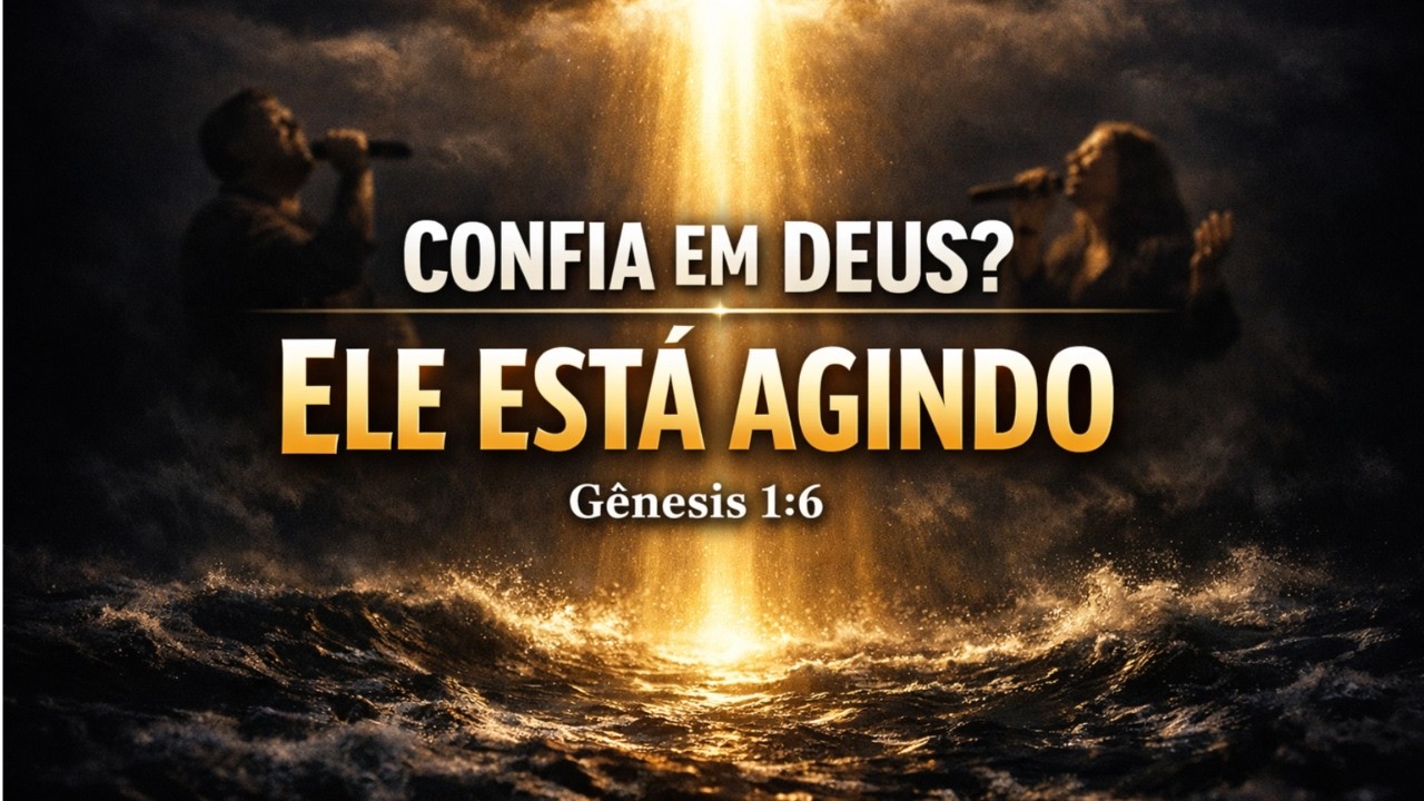🎶 Você Confia em Deus? Ele Está Agindo Agora | Louvores – Gênesis 1:6