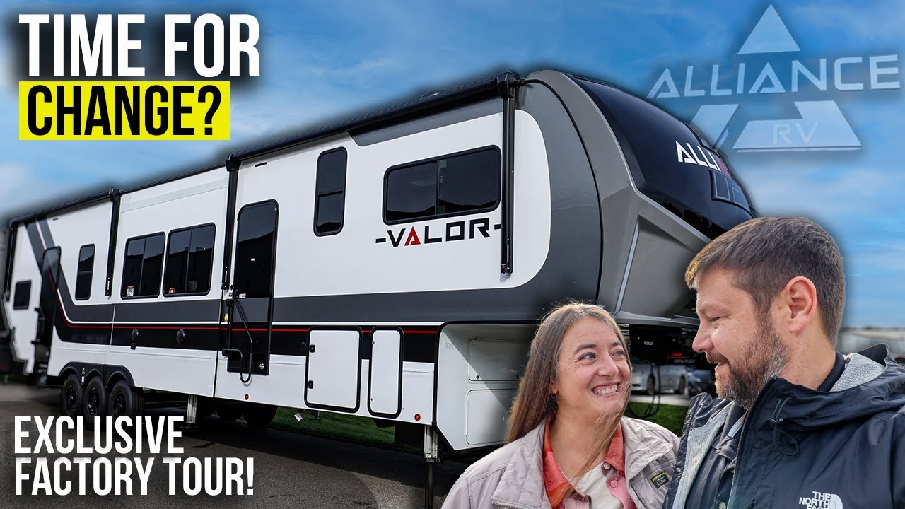 We TOURED the Alliance RV Factory // You won't BELIEVE THIS! 🤯