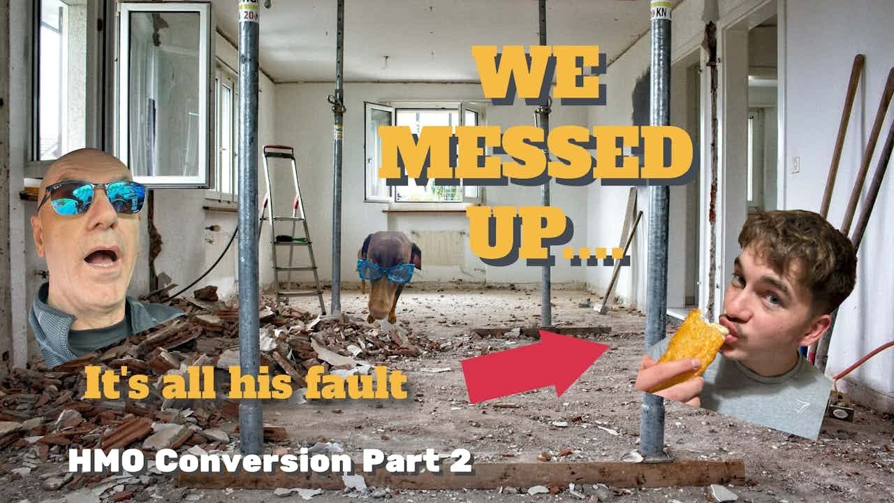 HMO Conversion Part 2, the Rubbish is piling up ......