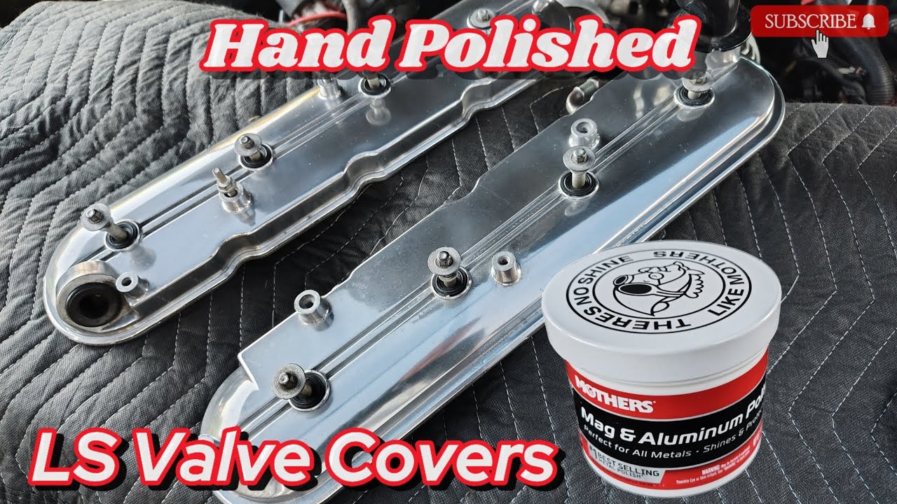 Hand Polished LS Valve Covers Installed / Time Lapse Video