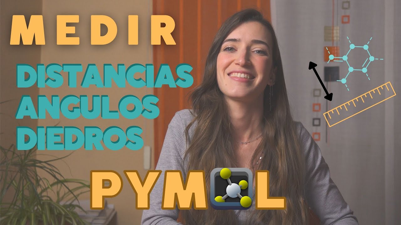 PyMOL: Aprende a MEDIR DISTANCIAS, ANGULOS y DIEDROS de 3 formas distintas!