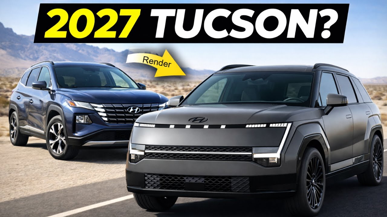 2027 Hyundai Tucson Render Reveals the Future SUV Design