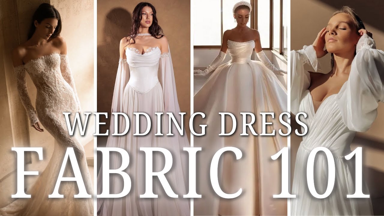 5 Bridal Fabrics to Know Before Buying Your Wedding Dress