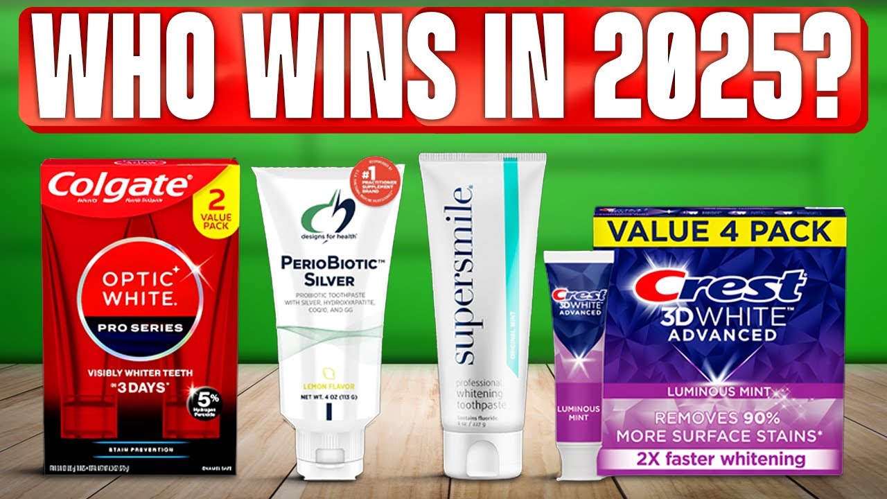 TOP 5 Best Whitening Toothpastes 2025