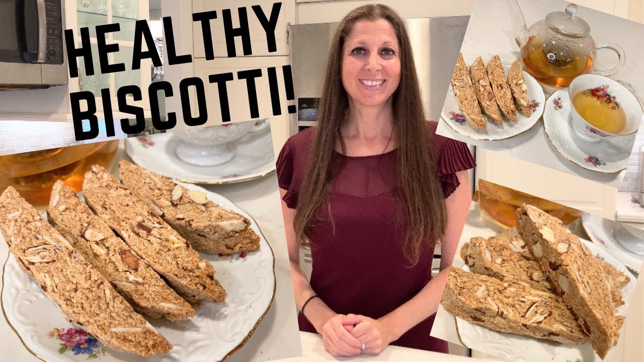 Healthy Biscotti! Vegan, Refined Oil & Sugar Free, Whole Plant Food
