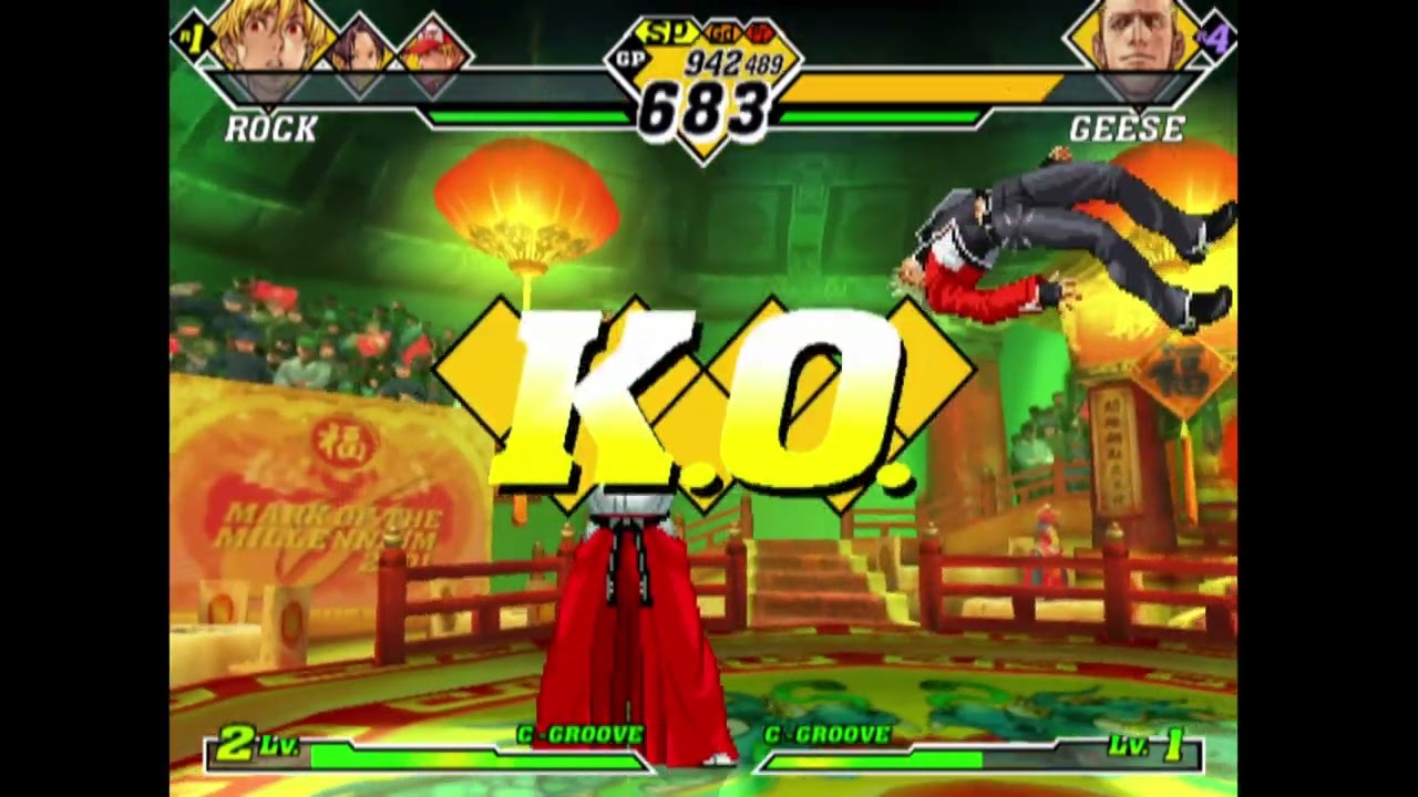 Capcom vs SNK 2: Terry, Rock, and Mai arcade playthrough