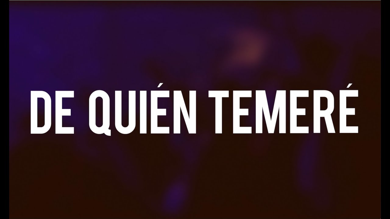 Isaac Moraleja - De Qui&eacute;n Temer&eacute; (Whom Shall I Fear - Chris Tomlin) LETRA Espa&ntilde;ol