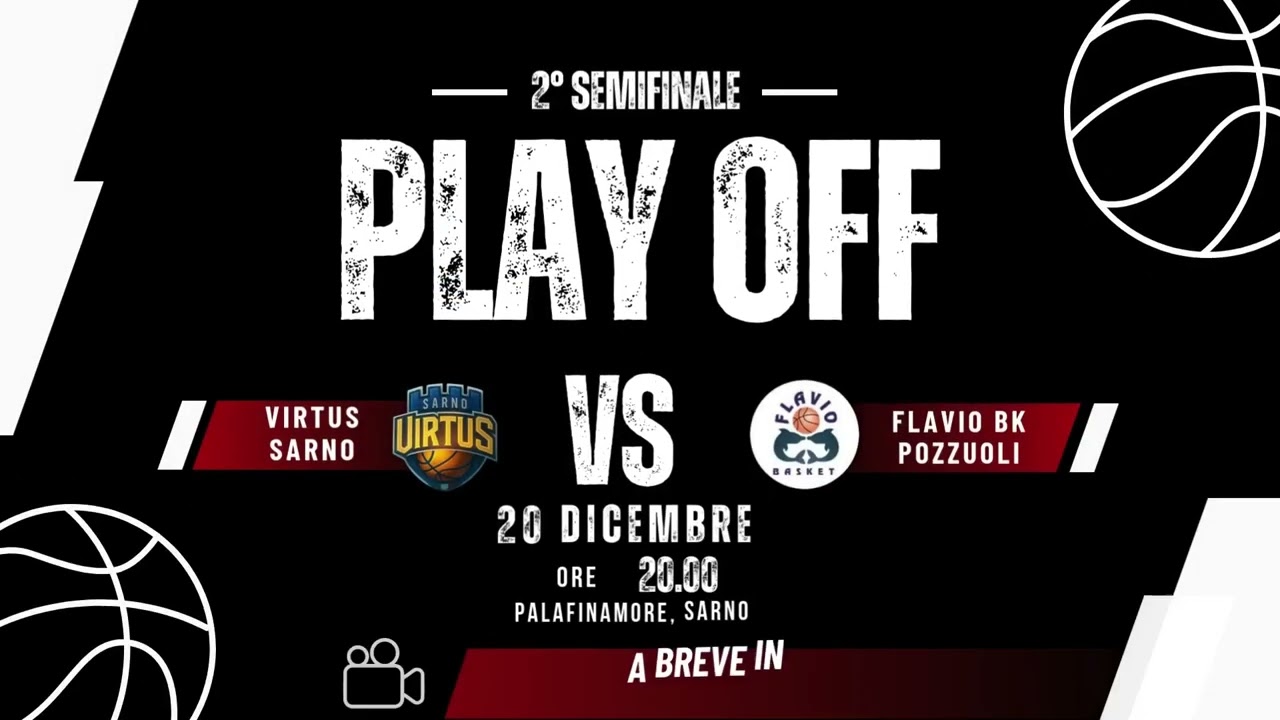 🏀 Virtus Sarno vs Flavio BK Pozzuoli | Coppa Campania 2025 Serie C – 20 Dicembre 2025