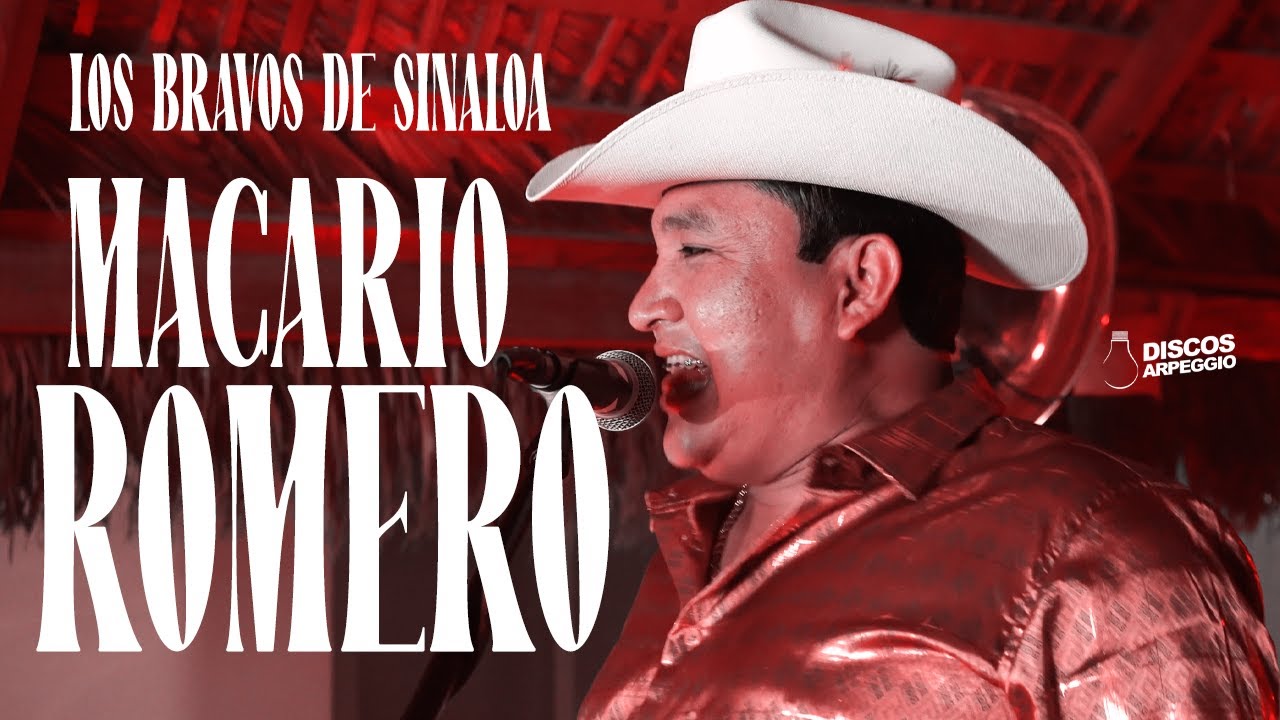Los Bravos De Sinaloa - Macario Romero (En Vivo)