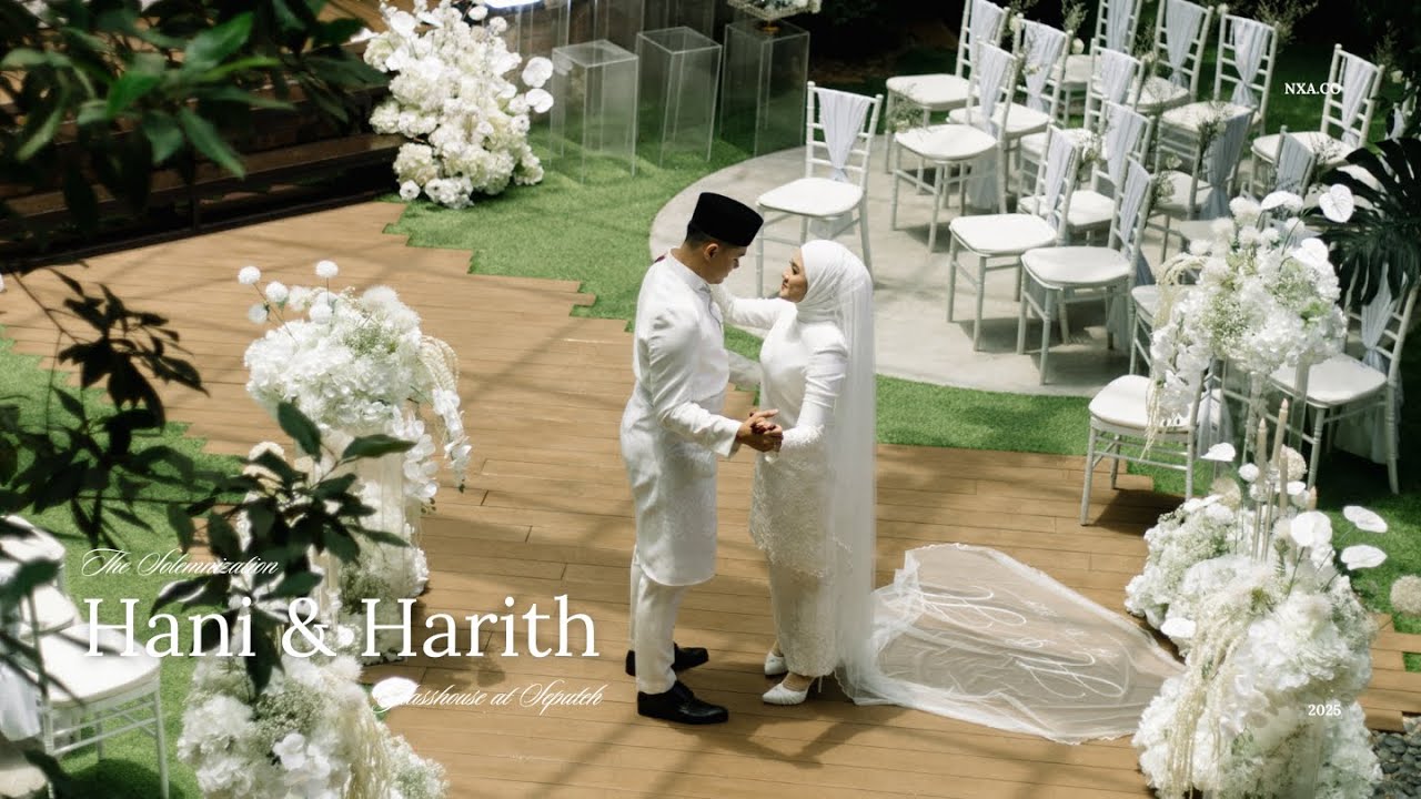 Solemnization of Hani & Harith | Glasshouse at Seputeh